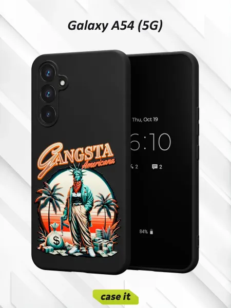 Case it Чехол на Samsung A54 5Gс принтом American gangster