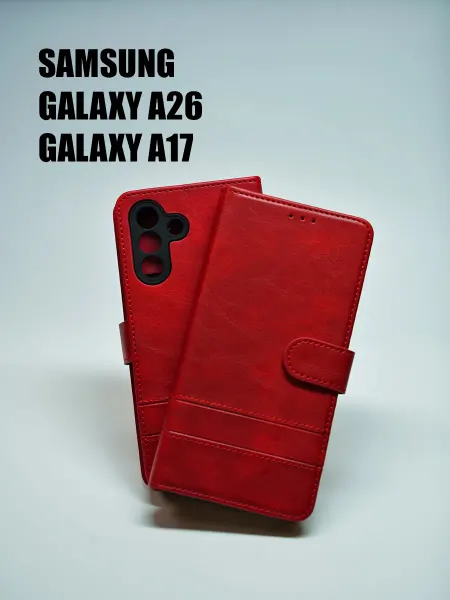 Not typical Чехол на Samsung A26, A17 книжка красный