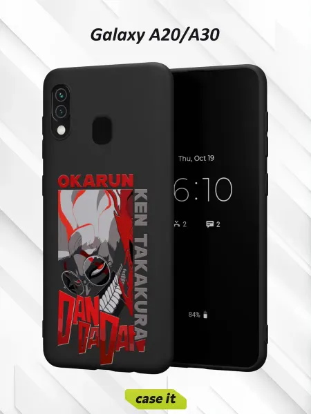 Case it Чехол на Samsung A30 и A20с принтом Аниме Okarun