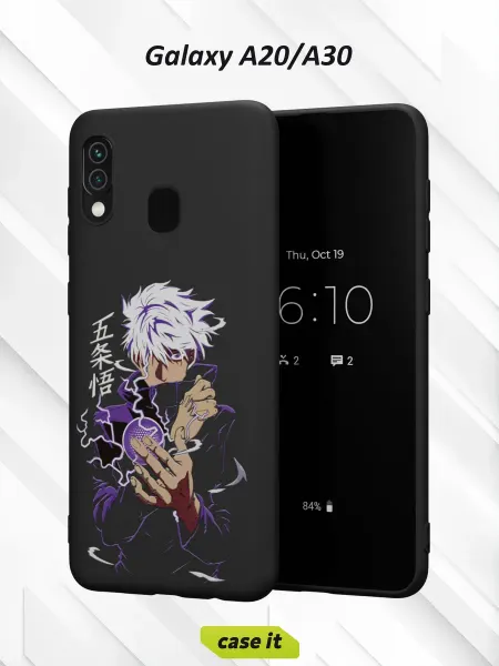Case it Чехол на Samsung A30 и A20с принтом Сатору Годзё