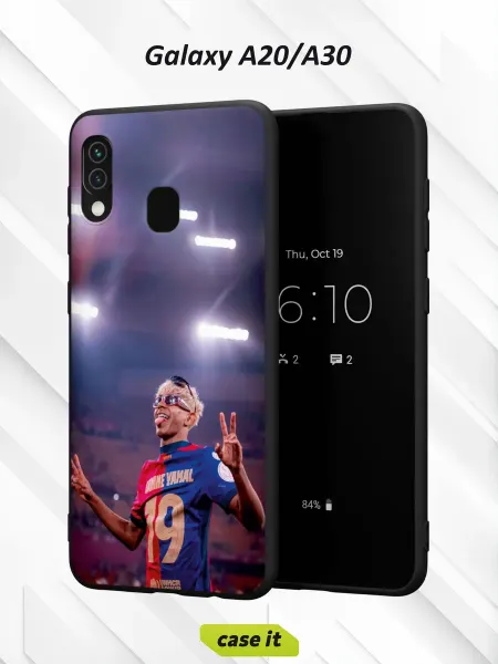 Case it Чехол на Samsung A30 и A20с принтом Ламин Ямаль