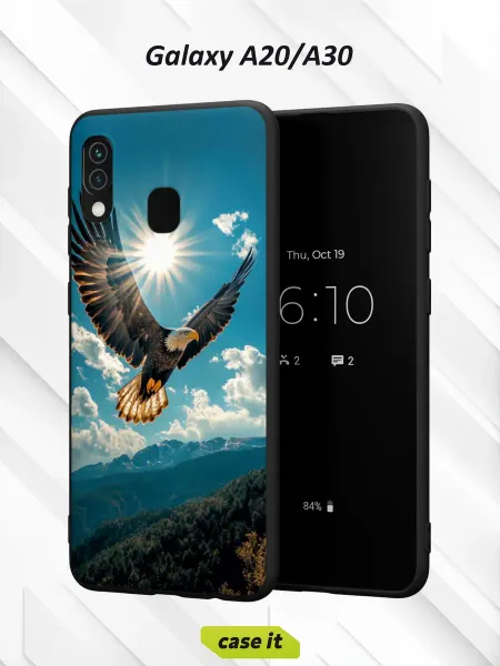 Case it Чехол на Samsung A30 и A20с принтом Орёл