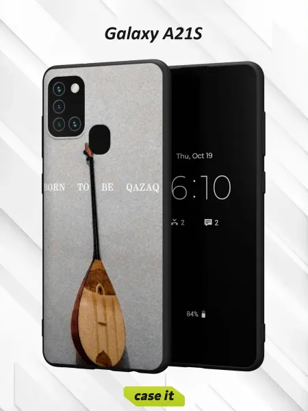 Case it Чехол на Samsung A21Sс принтом Домра