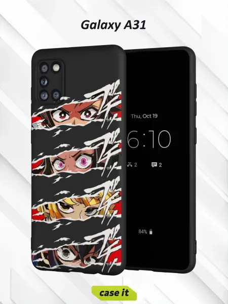 Case it Чехол на Samsung A31с принтом Аниме взгляд