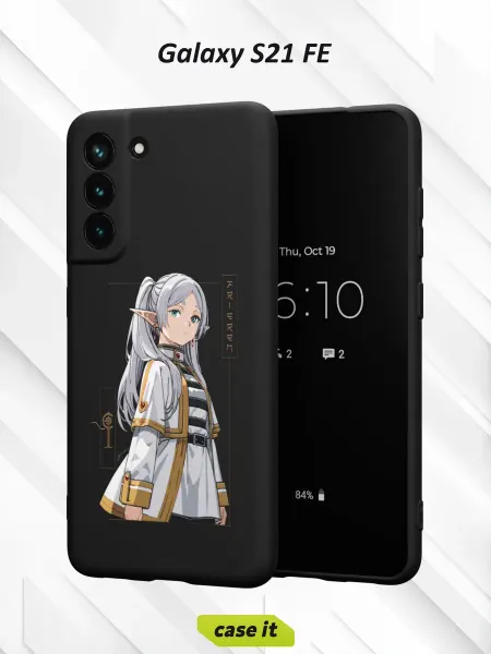 Case it Чехол на Samsung S21 FEс принтом Frieren