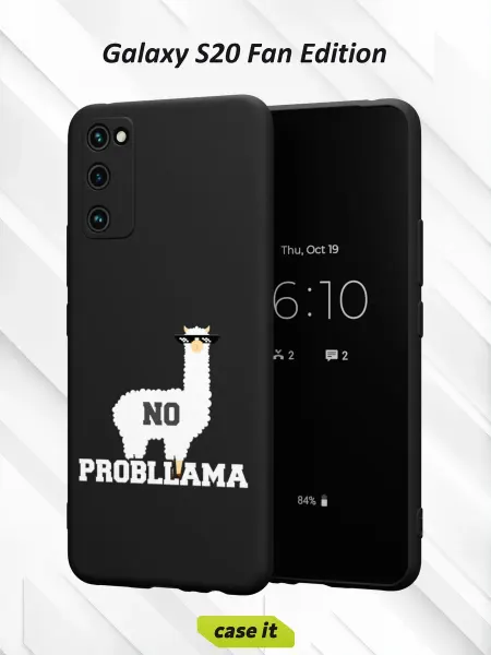 Case it Чехол на Samsung S20 FEс принтом Probllama