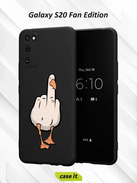 Case it Чехол на Samsung S20 FEс принтом Гусь