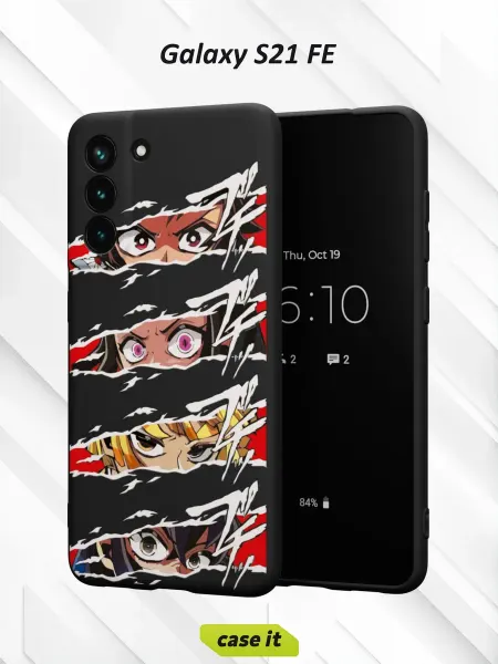 Case it Чехол на Samsung S21 FEс принтом Аниме взгляд
