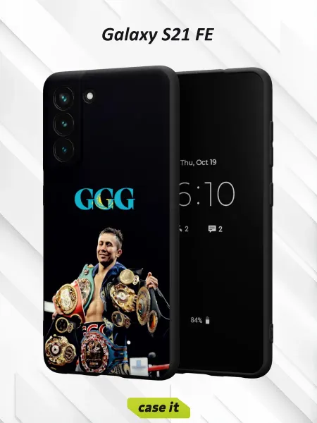 Case it Чехол на Samsung S21 FEс принтом Борец