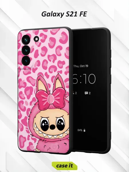 Case it Чехол на Samsung S21 FEс принтом Лабубу