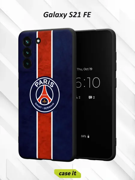 Case it Чехол на Samsung S21 FEс принтом ПСЖ