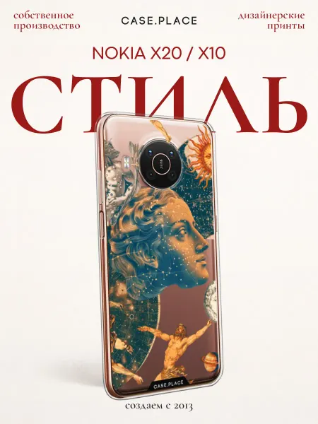 Case Place Чехол на Nokia X20 Nokia X10 винтаж