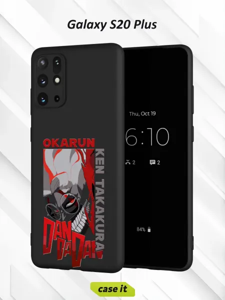 Case it Чехол на Samsung S20+с принтом Аниме Okarun
