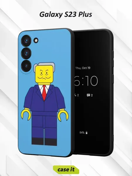 Case it Чехол на Samsung S23 Plusс принтом Лего
