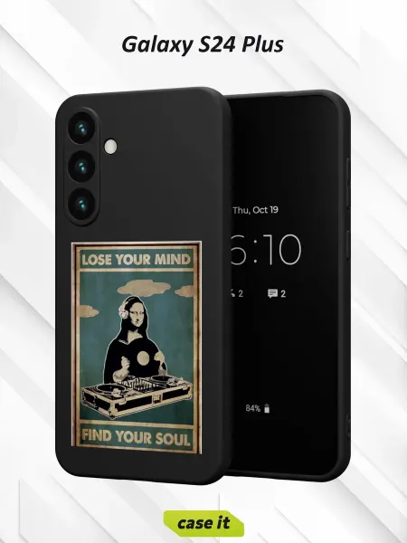 Case it Чехол на Samsung S24 Plusс принтом Мона Лиза