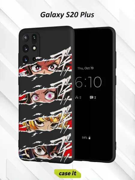 Case it Чехол на Samsung S20+с принтом Аниме взгляд