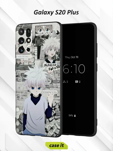 Case it Чехол на Samsung S20+с принтом Киллуа Золдик