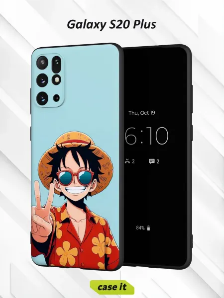 Case it Чехол на Samsung S20+с принтом Монки Д. Луффи