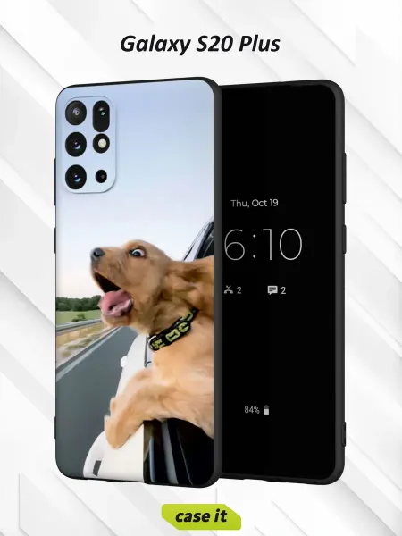 Case it Чехол на Samsung S20+с принтом Собачка