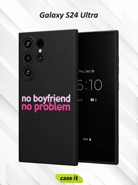 Case it Чехол на Samsung S24 Ultraс принтом Надпись