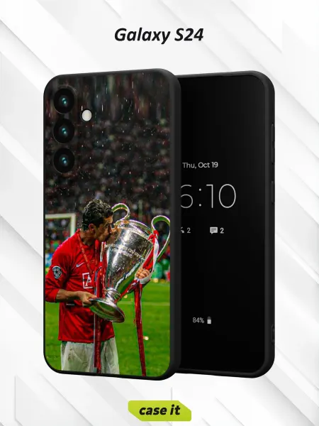 Case it Чехол на Samsung S24 с принтом Роналду
