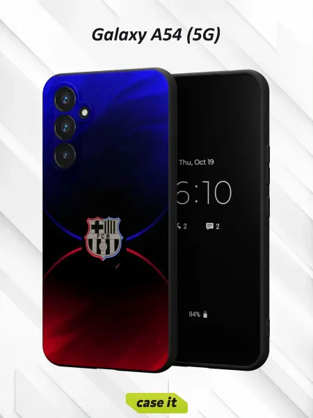 Case it Чехол на Samsung A54 5G с принтом Барселона с дугами