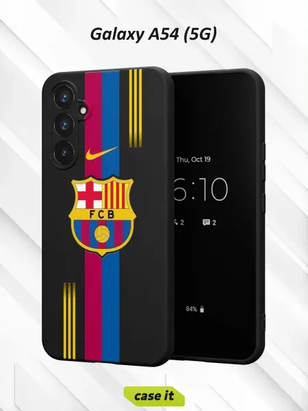 Case it Чехол на Samsung A54 5G с принтом фрагмент формы Барселоны
