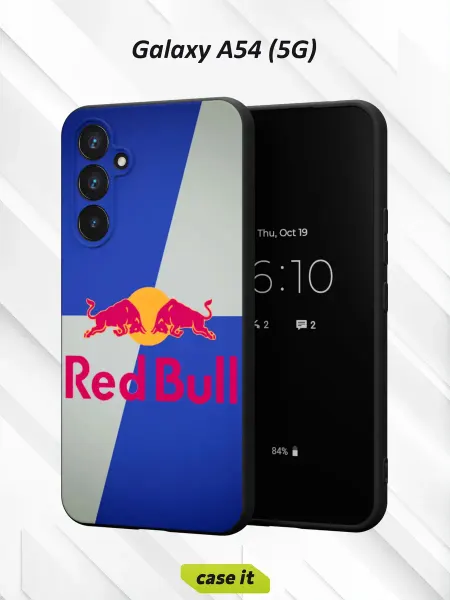 Case it Чехол на Samsung A54 5Gс принтом ред булл
