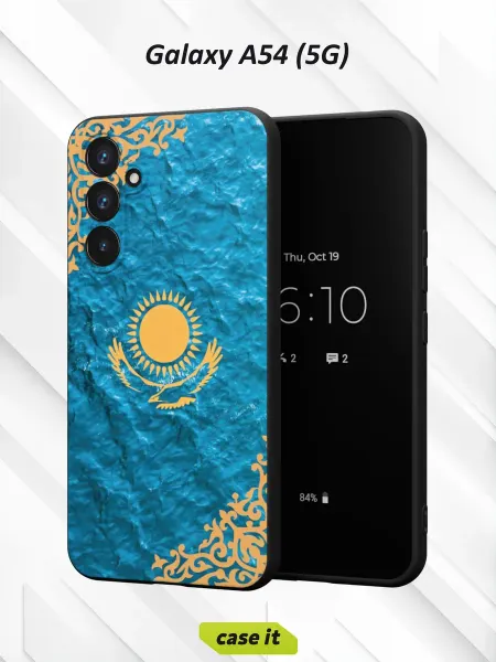 Case it Чехол на Samsung A54 5Gс принтом государственный флаг