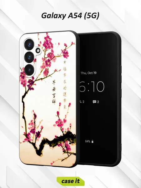 Case it Чехол на Samsung A54 5Gс принтом китайская живопись