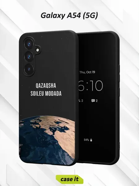 Case it Чехол на Samsung A54 5Gс принтом Планета Земля