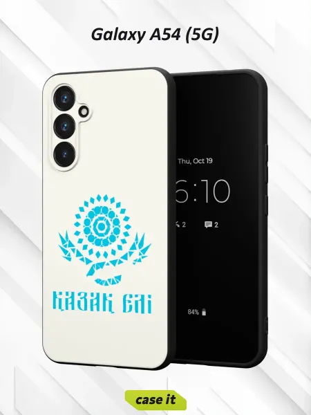Case it Чехол на Samsung A54 5Gс принтом Казахстан