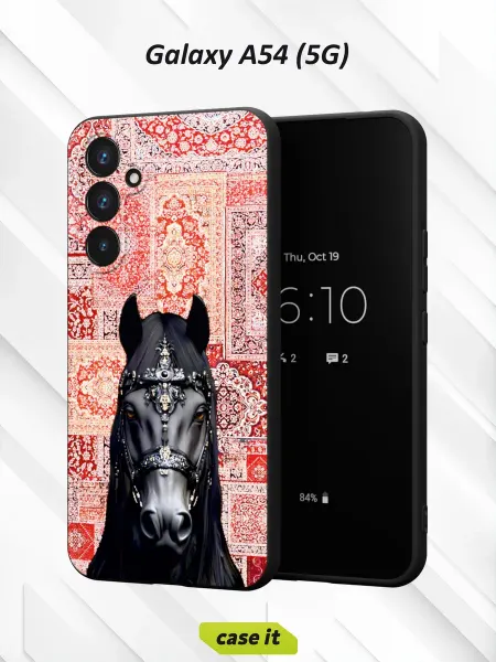 Case it Чехол на Samsung A54 5Gс принтом лошадь на ковре
