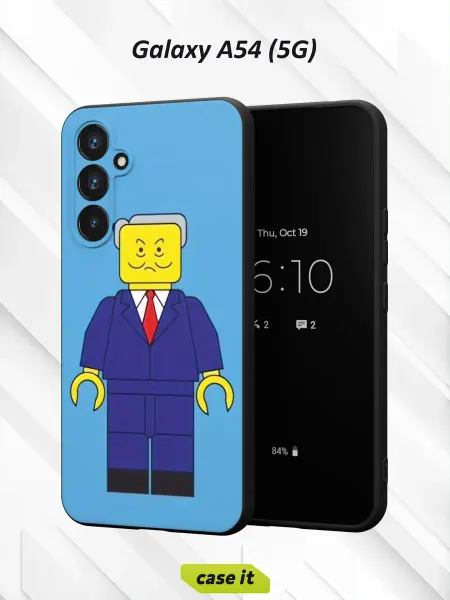 Case it Чехол на Samsung A54 5Gс принтом Лего