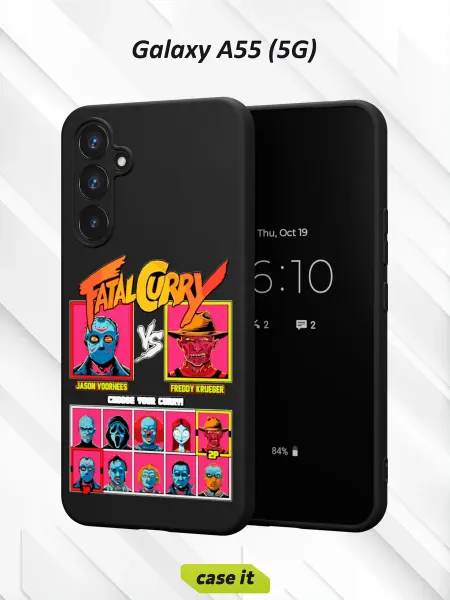 Case it Чехол на Samsung A55 (5G)с принтом Jason and Freddie