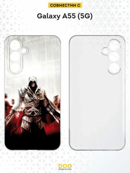 DesignOnCase Чехол на Samsung Galaxy A55 (5G) с принтом Assassin's creed
