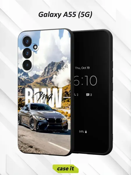 Case it Чехол на Samsung A55 (5G)с принтом BMW M4 (F82)