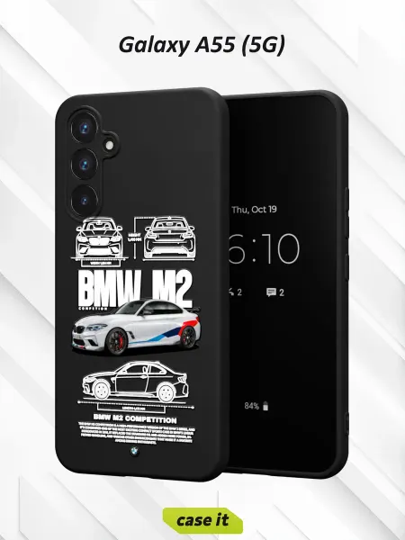 Case it Чехол на Samsung A55 (5G)с принтом BMW M2