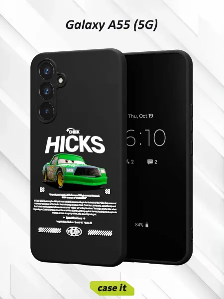 Case it Чехол на Samsung A55 (5G)с принтом The purple car