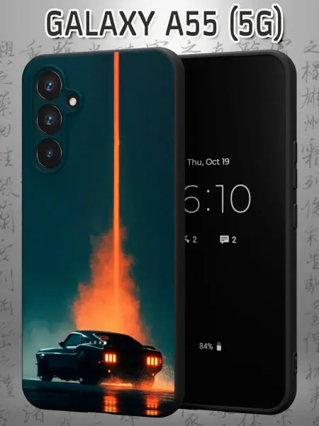 Case Маркет Чехол на Samsung A55 (5G) с принтом Ford Mustang