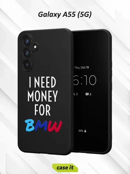 Case it Чехол на Samsung A55 (5G)с принтом I need money