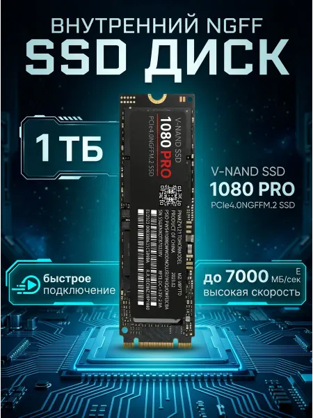 AG Digital Внутренний SSD M2 диск 1ТБ