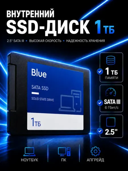 AG Digital Внутренний SSD диск 1ТБ