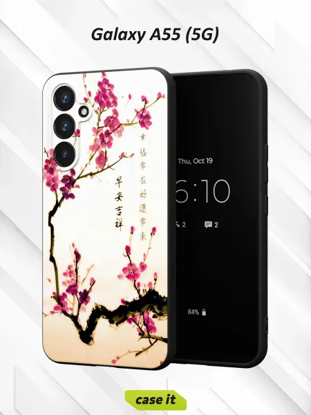 Case it Чехол на Samsung A55 (5G)с принтом китайская живопись