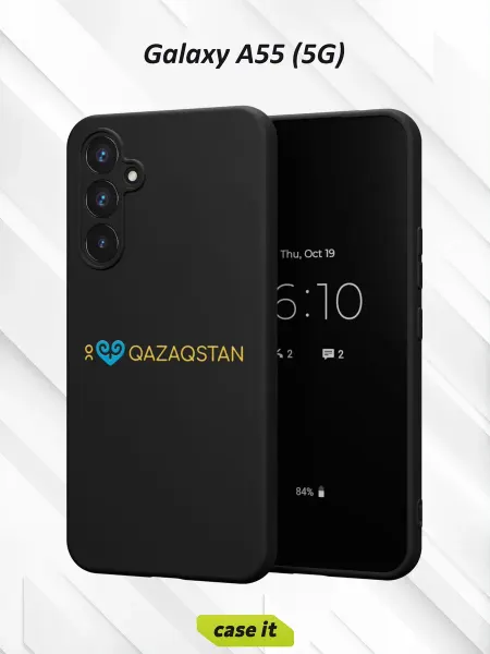 Case it Чехол на Samsung A55 (5G)с принтом Я люблю Казахстан