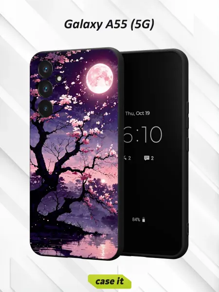Case it Чехол на Samsung A55 (5G)с принтом китайская слива
