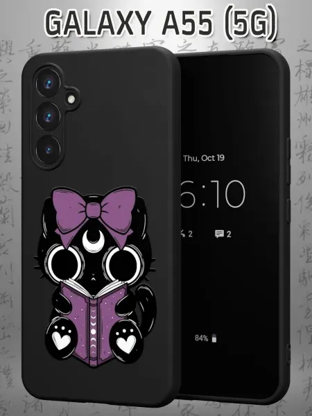Case Маркет Чехол на Samsung A55 (5G) с принтом Котик
