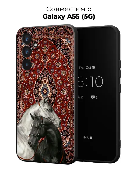Case it Чехол на Samsung A55 (5G)с принтом Лошади
