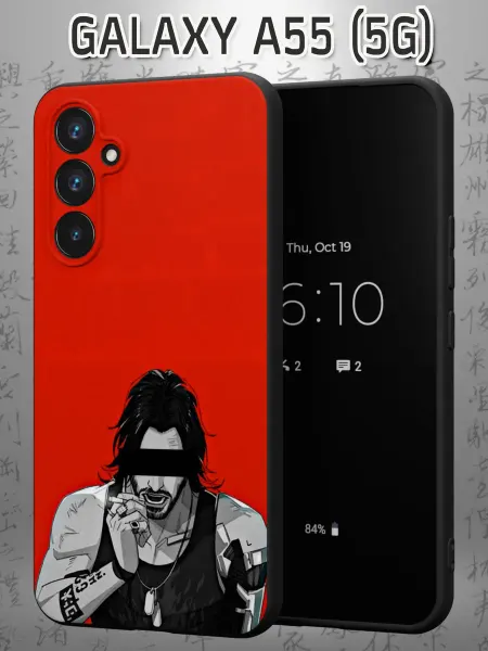 Case Маркет Чехол на Samsung A55 (5G) с принтом Персонаж Ви