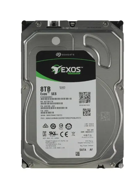 Seagate 8 ТБ Жесткий диск Exos 5E8 ST8000AS0003 - 5400 об мин